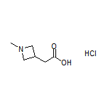 2-(1-Methylazetidin-3-yl)acetic Acid Hydrochloride