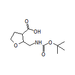 2-[(Boc-amino)methyl]tetrahydrofuran-3-carboxylic Acid