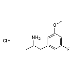 1-(3-fluoro-5-methoxyphenyl)propan-2-amine hydrochloride