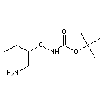 tert-butyl N-[(1-amino-3-methylbutan-2-yl)oxy]carbamate