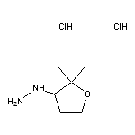 (2,2-dimethyloxolan-3-yl)hydrazine dihydrochloride