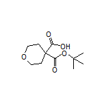 4-(tert-Butoxycarbonyl)tetrahydro-2H-pyran-4-carboxylic Acid