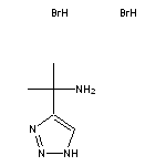 2-(1H-1,2,3-triazol-4-yl)propan-2-amine dihydrobromide