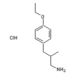 3-(4-ethoxyphenyl)-2-methylpropan-1-amine hydrochloride