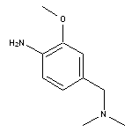 4-[(dimethylamino)methyl]-2-methoxyaniline