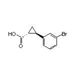 (1R,2R)-2-(3-Bromophenyl)cyclopropanecarboxylic Acid