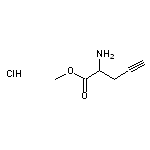 methyl 2-aminopent-4-ynoate hydrochloride