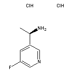 (1R)-1-(5-fluoropyridin-3-yl)ethan-1-amine dihydrochloride