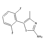 5-(2,6-difluorophenyl)-4-methyl-1,3-thiazol-2-amine