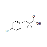 3-(4-Chlorophenyl)-2,2-dimethylpropanoic Acid