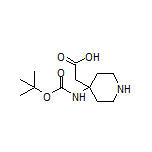 4-(Boc-amino)piperidine-4-acetic Acid