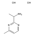 1-(4-methylpyrimidin-2-yl)ethan-1-amine dihydrochloride