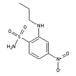 4-nitro-2-(propylamino)benzene-1-sulfonamide