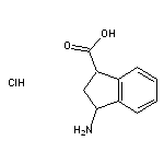 3-amino-2,3-dihydro-1H-indene-1-carboxylic acid hydrochloride