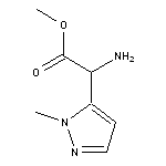 methyl 2-amino-2-(1-methyl-1H-pyrazol-5-yl)acetate