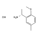 (1R)-1-(2-methoxy-5-methylphenyl)ethan-1-amine hydrochloride