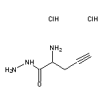 2-aminopent-4-ynehydrazide dihydrochloride