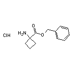 benzyl 1-aminocyclobutane-1-carboxylate hydrochloride