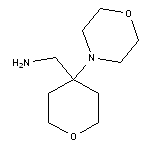 [4-(morpholin-4-yl)oxan-4-yl]methanamine