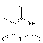 6-ethyl-5-methyl-2-sulfanylidene-1,2,3,4-tetrahydropyrimidin-4-one