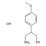 3-amino-2-(4-methoxyphenyl)propan-1-ol hydrochloride