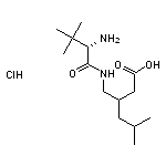 3-{[(2S)-2-amino-3,3-dimethylbutanamido]methyl}-5-methylhexanoic acid hydrochloride