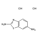 1,3-benzothiazole-2,6-diamine dihydrochloride