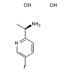 (1R)-1-(5-fluoropyridin-2-yl)ethan-1-amine dihydrochloride