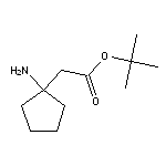 tert-butyl 2-(1-aminocyclopentyl)acetate