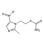 2-(2-methyl-5-nitro-1H-imidazol-1-yl)ethyl carbamate