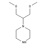 1-(1,3-dimethoxypropan-2-yl)piperazine