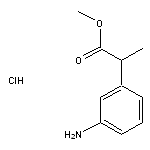 methyl 2-(3-aminophenyl)propanoate hydrochloride