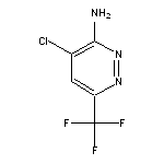 4-Chloro-6-(trifluoromethyl)pyridazin-3-amine