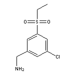 [3-chloro-5-(ethanesulfonyl)phenyl]methanamine