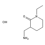 (1-ethyl-2-oxopiperidin-3-yl)methanaminium chloride