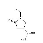 5-oxo-1-propylpyrrolidine-3-carboxamide