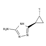 rac-5-[(1R,2R)-2-methylcyclopropyl]-4H-1,2,4-triazol-3-amine