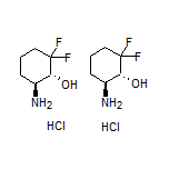 trans-6-Amino-2,2-difluorocyclohexanol Hydrochloride