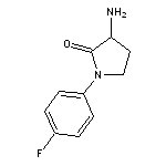 3-amino-1-(4-fluorophenyl)pyrrolidin-2-one