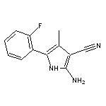 2-Amino-5-(2-fluorophenyl)-4-methyl-1H-pyrrole-3-carbonitrile