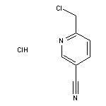 6-(chloromethyl)pyridine-3-carbonitrile hydrochloride