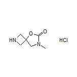 7-Methyl-5-oxa-2,7-diazaspiro[3.4]octan-6-one Hydrochloride