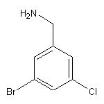 (3-bromo-5-chlorophenyl)methanamine