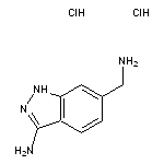 6-(aminomethyl)-1H-indazol-3-amine dihydrochloride