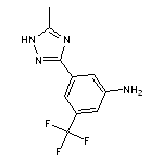 3-(5-methyl-1H-1,2,4-triazol-3-yl)-5-(trifluoromethyl)aniline