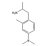 4-(2-aminopropyl)-N,N,3-trimethylaniline