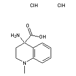 4-amino-1-methyl-1,2,3,4-tetrahydroquinoline-4-carboxylic acid dihydrochloride