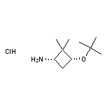 rac-(1R,3S)-3-(tert-butoxy)-2,2-dimethylcyclobutan-1-amine hydrochloride