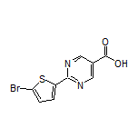 2-(5-Bromo-2-thienyl)pyrimidine-5-carboxylic Acid