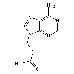 3-(6-amino-9H-purin-9-yl)propanoic acid